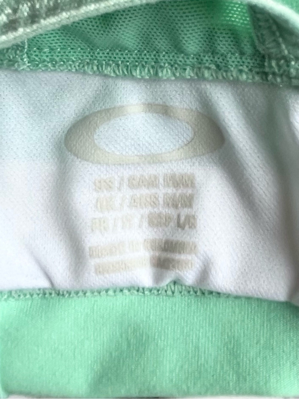 Oakley Light Green Racerback Athletic Performance Tank Top Size Medium - Picture 7 of 8